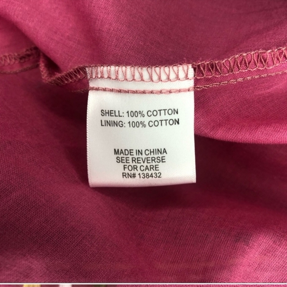 ModCloth Pink A Line Dot Skirt w Pockets Large - Picture 5 of 6